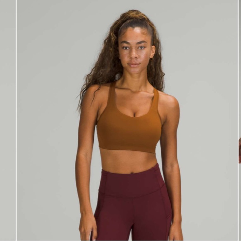 Lululemon Athletica Brown Sports Bra